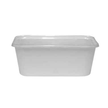 RE-1500 - 1500ml Rectangle Thinwall Containers - Pack of 100