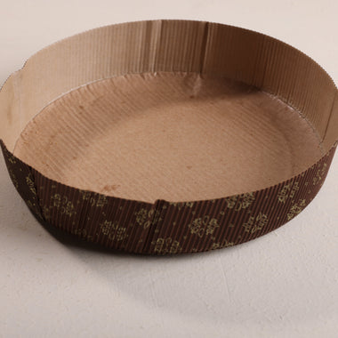 400 gm - Flat Round Plum Cake Mould - Pack of 100