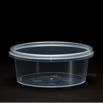 RO-4-200 ML - 200ml Round Thinwall Containers - Pack of 100