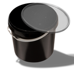 4500ml Round Briyani Buckets - Pack of 40