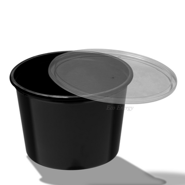 RO-9-500 ML - 500ml Round Thinwall Containers - Pack of 100