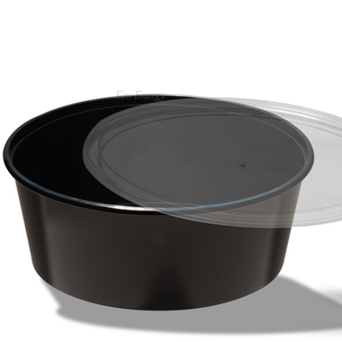 RO-11-750 ML - 750ml Round Thinwall Containers - Pack of 100