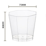 GD 26 - Round Transparent Mousse Cups - Pack of 100