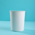 White Food Paper Container