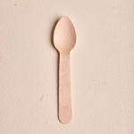 95mm Wooden Scoop Spoon - Pack of 100