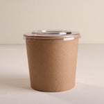 Kraft Paper Food Container with Transparent PET Lid