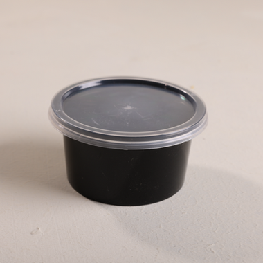 RO-1-100ML - 100ml Round Thinwall Containers - Pack of 100