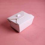White Paper Lunch Box - Pack of 100