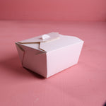 White Paper Lunch Box - Pack of 100