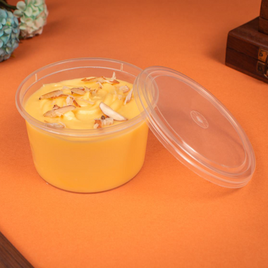 RO-5-250 ML - 250ml Tall Round Thinwall Containers - Pack of 100