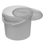 4500ml Round Briyani Buckets - Pack of 40