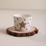 Colorful Die Cut Muffin Cups - Pack of 100