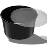 RO-12-1000 ML - 1000ml Round Thinwall Containers - Pack of 100