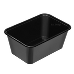RE-1000 - 1000ml Rectangle Thinwall Containers - Pack of 100