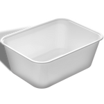 RE-1500 - 1500ml Rectangle Thinwall Containers - Pack of 100