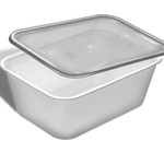 RE-1500 - 1500ml Rectangle Thinwall Containers - Pack of 100