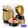 100ml - Aluminium Heart shaped Baking Cup with Lid - Pack of 100