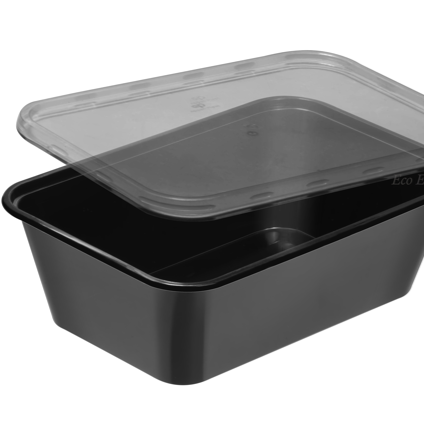 RE-750 - 750ml Rectangle Thinwall Containers - Pack of 100 – Eco Energy