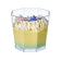 GD 26 - Round Transparent Mousse Cups - Pack of 100