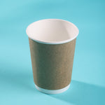 Kraft Paper Double Wall Glasses - Pack of 100