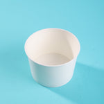 White Food Paper Container