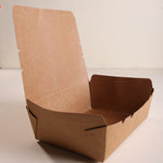 Kraft Paper Food Box - Pack of 100
