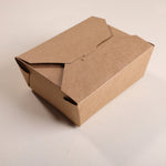 Kraft Paper Lunch Box - Pack of 100