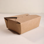 Kraft Paper Lunch Box - Pack of 100