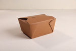 Kraft Paper Lunch Box - Pack of 100