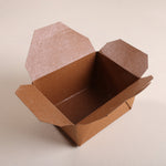 Kraft Paper Lunch Box - Pack of 100