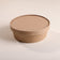 Kraft Paper Flat Bowl with Lid - Pack of 100