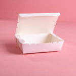 White Paper Food Box - Pack of 100