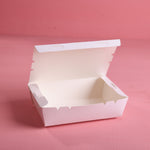 White Paper Food Box - Pack of 100