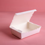 White Paper Food Box - Pack of 100