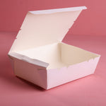 White Paper Food Box - Pack of 100