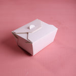 White Paper Lunch Box - Pack of 100