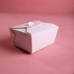 White Paper Lunch Box - Pack of 100