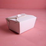 White Paper Lunch Box - Pack of 100
